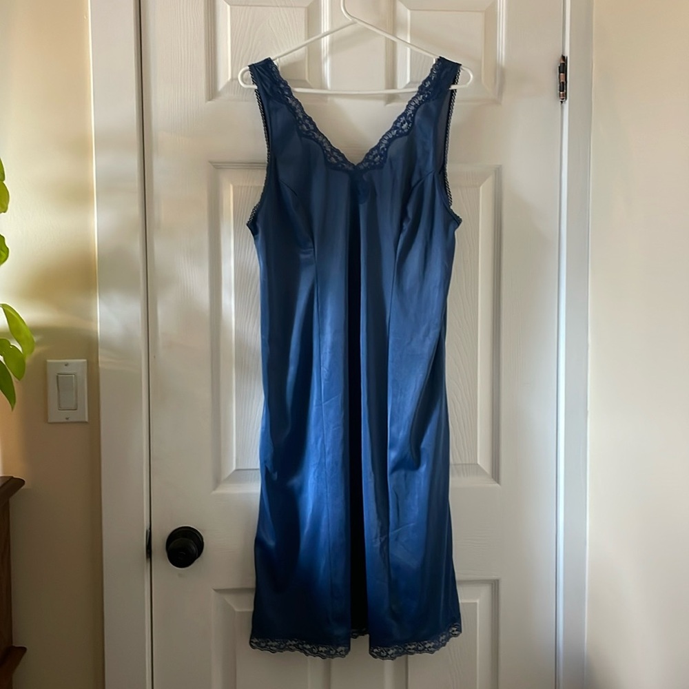 VINTAGE MCM starlet Monroe chemise slip lingerie retro pinup